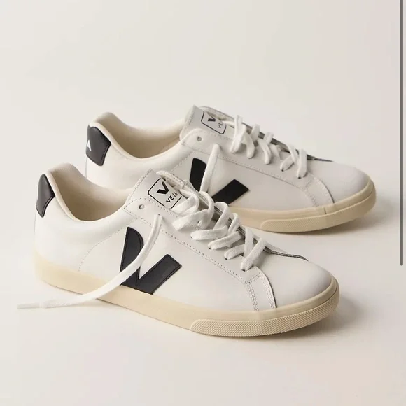 Veja Esplar sneakers free people size 7 white low top casual classic shoes - Picture 1 of 12